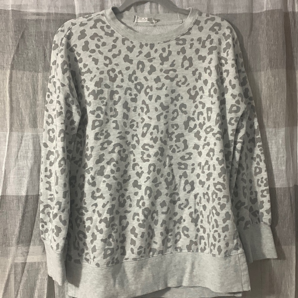 Cheetah Print Crewneck